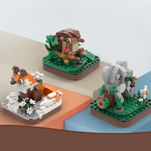 Fantastic Beasts Land Series Building Block Educational Toy Models