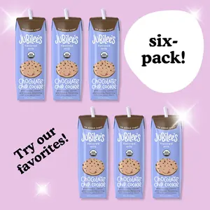 Chocolate Chip Cookie Organic Whole Milk Boxes, 6-pack