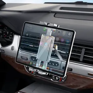 Cross-border new car air conditioning outlet ipad folding screen mobile phone holder tablet general car air outlet bracket