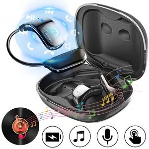 Bluetooth Headphones with LCD Full Color Touch Screen, ENC Clear Calls, Music & Phone Audio Wireless Earbuds, 30H Playtime, Stereo Surround Sound, Bluetooth 5.4 Earphones for Sports & Workout, Waterproof Wireless Earphones