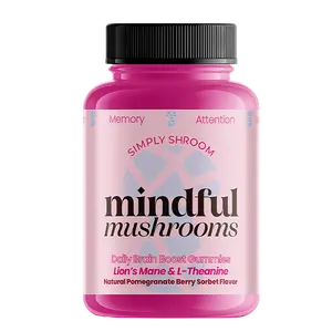Mindful Mushrooms Lion's Mane Mushroom Gummies Brain Health gummies