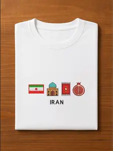 Iran Embroidered Sweatshirt, Iran Icons , Iran National