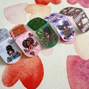 Reading Cuties Magnetic Bookmarks - Book Lover Gifts, double sided bookmarks