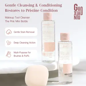 GUOXIAONIU Powder Puff Cleaner 150ML, Makeup Brush Cleaning Liquid, Beauty Sponge Cleanser, Cosmetic Tool, Essential Makeup Accessory