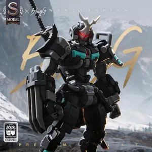 Cyber Mech Model Kit 1/24 Scale, / Interchangeable Armor, High Precision Articulated Skeleton, Professional Sci-Fi Desktop Collectible, Action Figures, Collectible Figurine