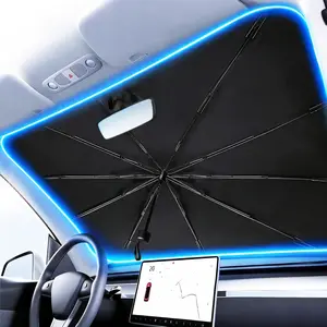Sun Shade for  Windshield:Windshield Sun Shade and 10 ,Protect  from Sun Rays & Heat  Keep Cool and Protect Interior-56 L X 31" W