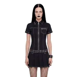 Defiance Drop Waist Utility Dress