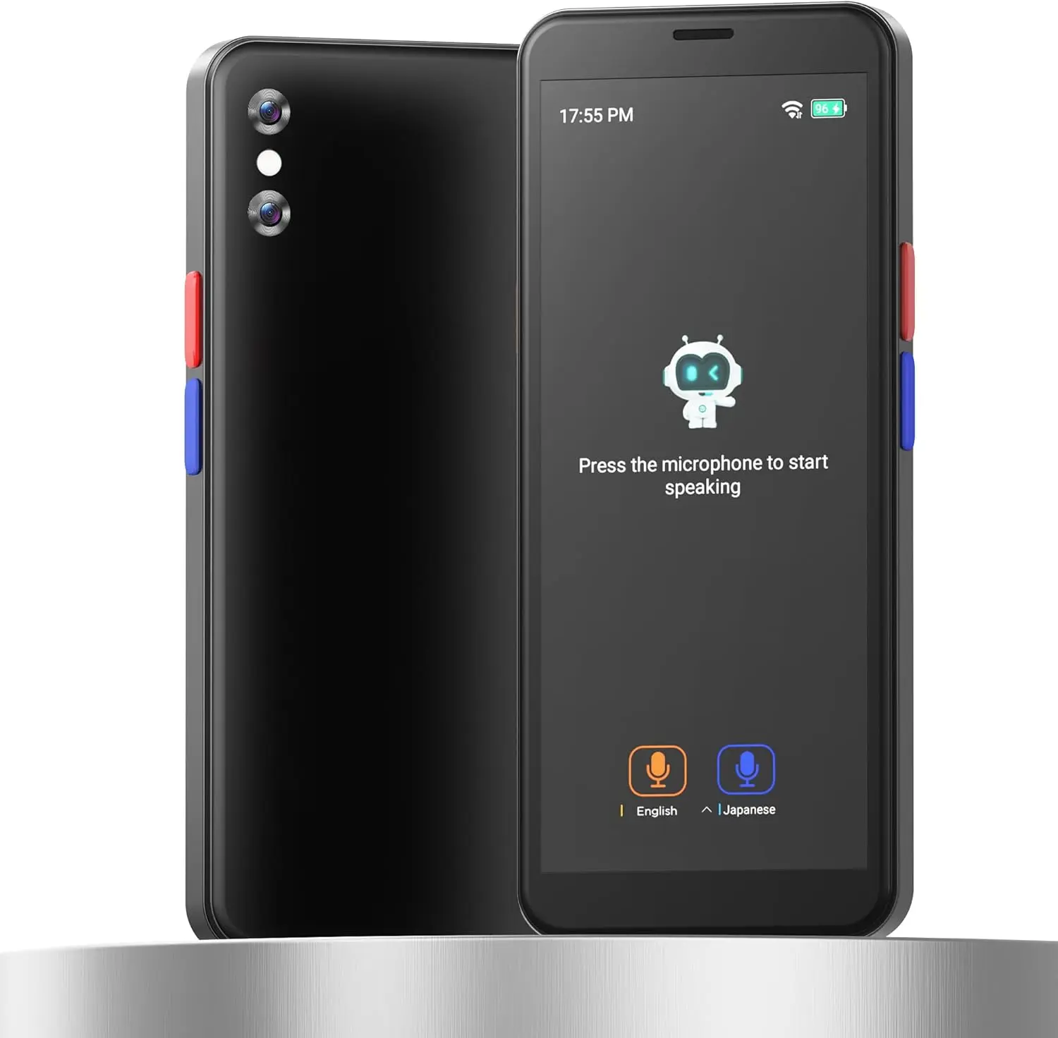 AI Language Translator Device,Voice Recorder,Two Way Real-Time Voice Translation,Support 139 Languages,ChatGpt Online/Offline,Recording&Photo Translation with 6inch HD Touch Screen Smart Portable Digital Products