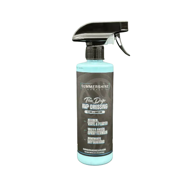 SummerShine Supply Tire Drip RVP Dressing, 750 mL Bottle for Automotive Rubber, Vinyl, Plastic, Interior & Dashboard Applications