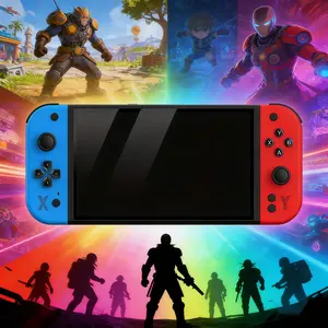 G90 Handheld Game Console, 7.0 Inch HD IPS Screen, Portable Retro Mode Support, New Model Xinghao G90, Lithium Ion Battery Included