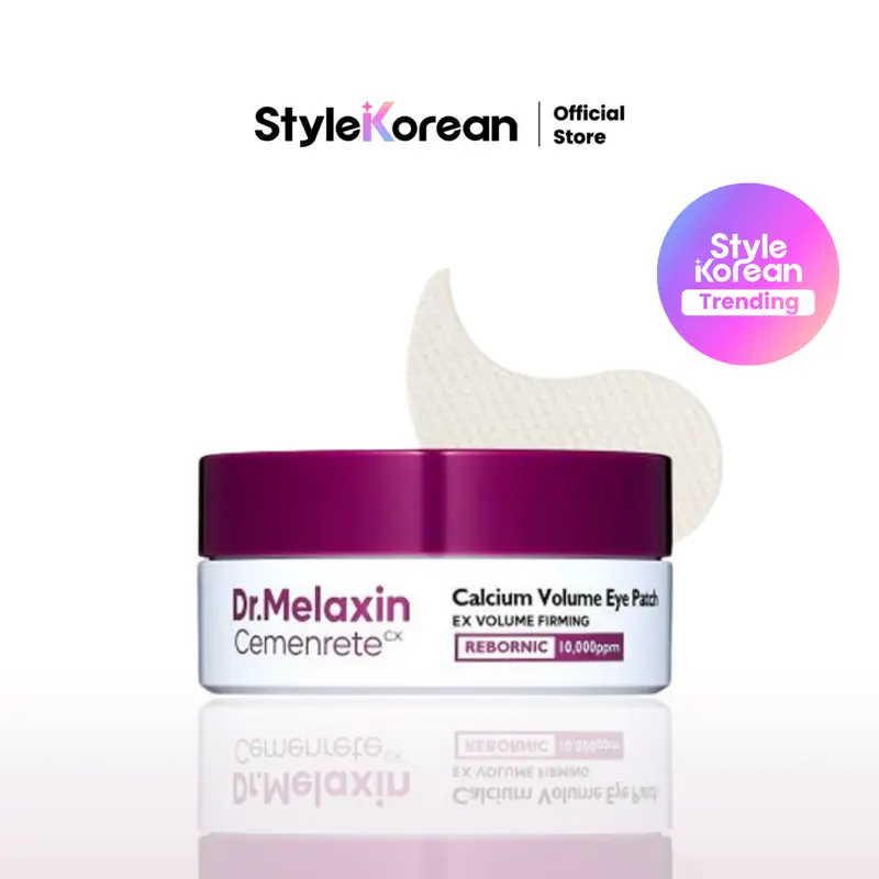 [Dr.Melaxin] Cemenrete Calcium Volume Eye Patch (60ea) - Hydrogel Eye Masks, Retinol Eye Patches