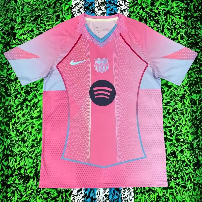 25/26 season pink new jersey fan version Yamal 10 football jersey