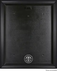 Denver Nuggets Black Framed Team Logo Jersey Display Case