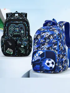 Personalized School Backpack, 15 Inch Middle School Bag, Large Cute Gamer Bookbag, Travel Back Pack, Casual Daypack for Teens Boys Girls