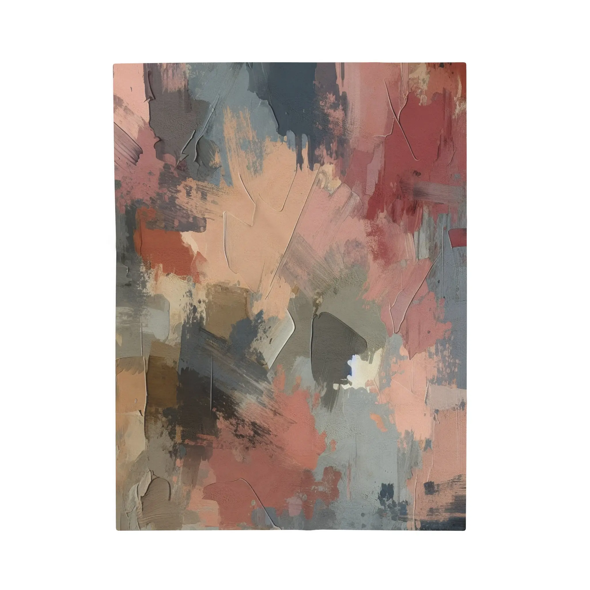 Palette of Tranquility - Plush Blanket