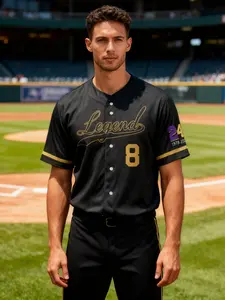 Kobe Bryant 24 Number Commemorative Baseball Jersey T-Shirt, Legend, Lightweight Breathable, Perfect Gift