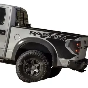 2010 - 2014 Ford Raptor Decals - topographic desing off road matte finish printed vinyl both side (SVT)