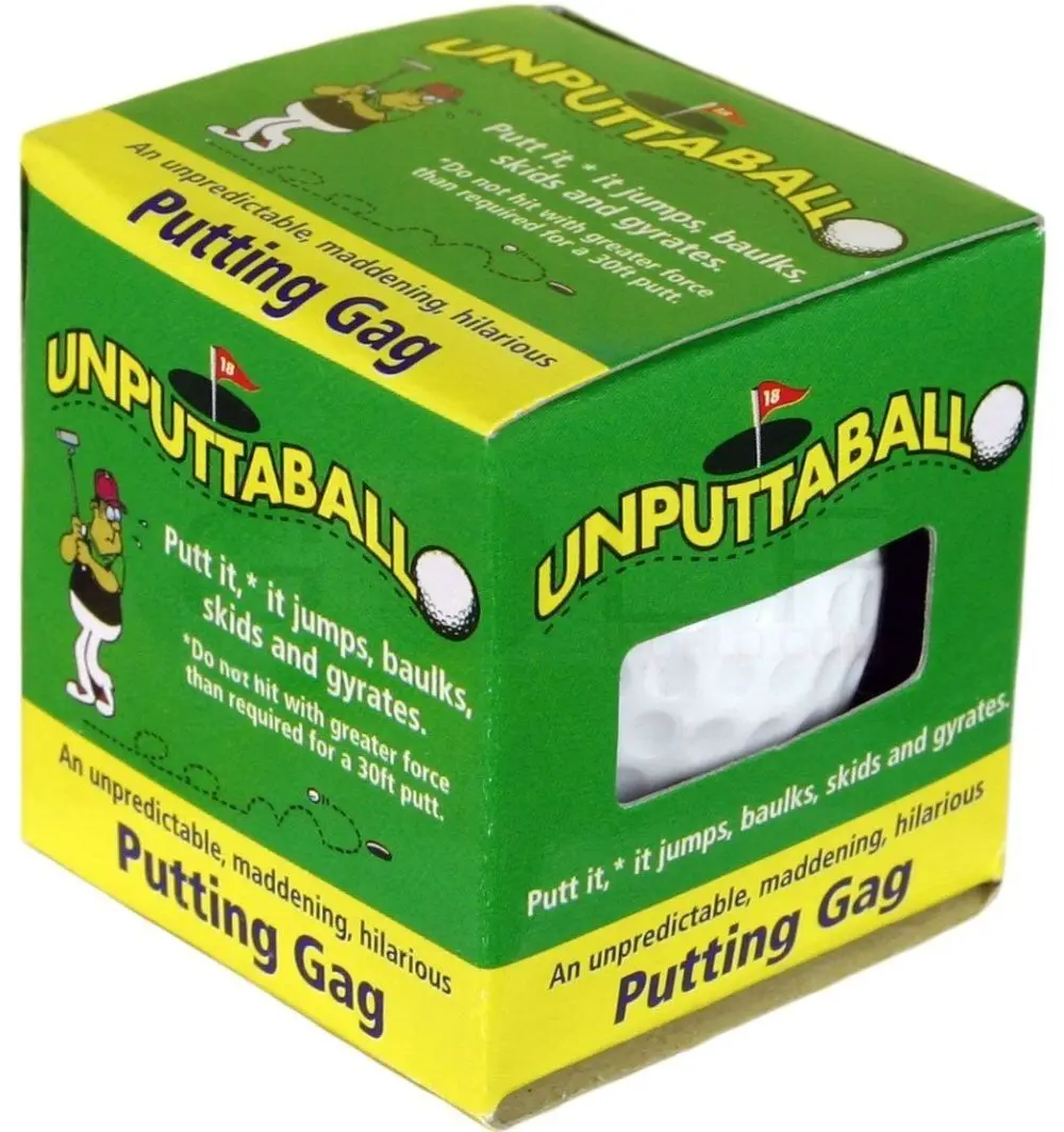 Unputtable Golf Ball ~ Moving Wiggling Wobble ~ Gag Prank Trick Joke Unputtable Golf Ball ~ Moving Wiggling Wobble ~ Gag Prank Trick Joke