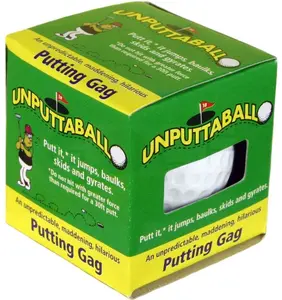 Unputtable Golf Ball ~ Moving Wiggling Wobble  ~ Gag Prank Trick Joke