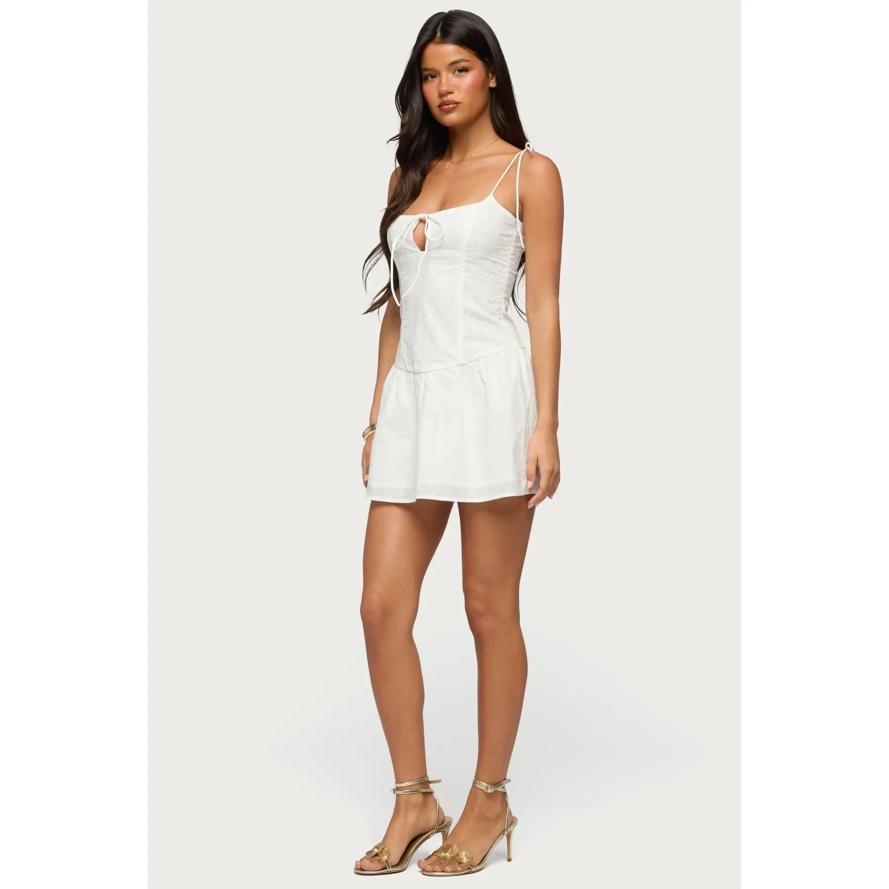 faithfull the brand es saada mini dress Denise Mini Dress White