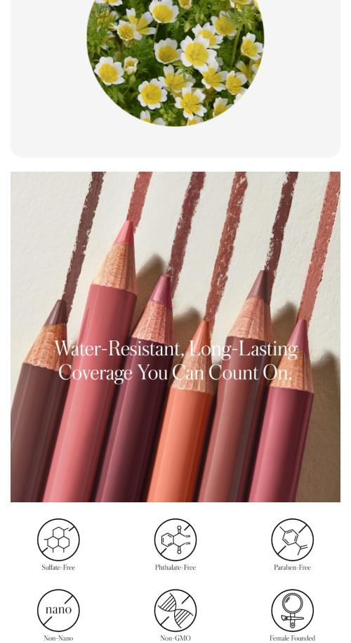 RMS Beauty Go Nude Lip Pencil - Eyeliner for Makeup Application