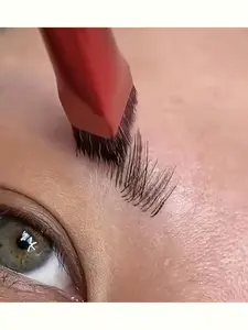 1Pc Soft Brush Hair Eyeliner Brush Concealer Brush Detail Brush Fan Blade Brush Accurate Detail Makeup Brush Portable Brush For Eye Lid, Under Eyes & Tear Troughs eye makeup makeup accessory