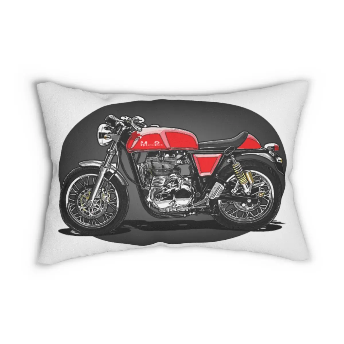Spun Polyester Lumbar Pillow