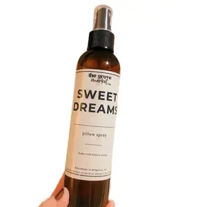 Sweet Dreams Lavender Pillow Spray for Bedtime Relaxing Linen Mist Natural Aromatherapy Handmade Sleep Aid