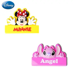 1pc Disney Officially Licensed Minnie Angel Fridge Magnets Magnetic Clips Cute Carton Figural Magnets Locker Refrigerator Decorative Magnets Office Supplies Birthday Party Gifts