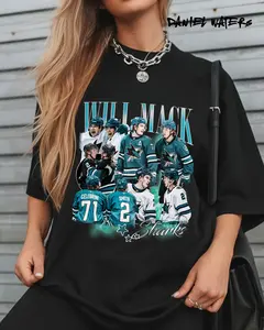 Macklin Celebrini & Will Smith Comfort Color Shirt - Unisex Shirt, Full Size Full Colors Macklin Celebrini & Will Smith Tee, Sports Tee, Hockey Tee