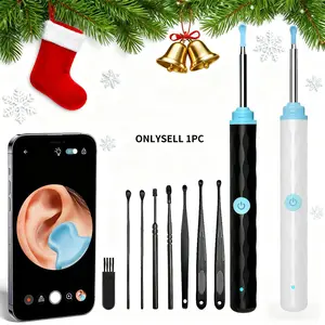 1pc Ear Wax Removal, Smart Earwax Removal Kit, Smart Visual Ear Spoon, Home Use Ear Cleaning Tool, Ear Pick Set, Perfect Gift for Parents & Family Members, Visual earwax cleaner