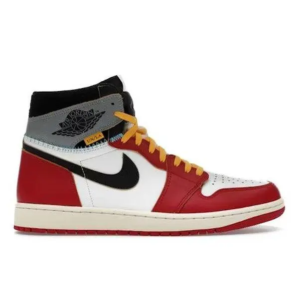 Jordan 1 Retro High OG SP Union LA Chicago Shadow Men's Sneakers HV8563-600 High Top Basketball Shoes