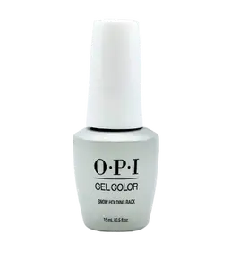 OPI Gelcolor Gel Nail Polish 0.50 oz - HPP10 -OPI GELCOLOR - Snow Holding Back