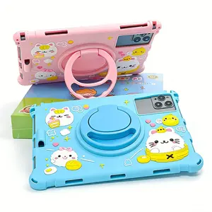 10.1 Inch Android Large Screen Learning Tablet, HD Touchscreen, 32GB Storage, Portable with Stand, Dual Use for Study and Entertainment