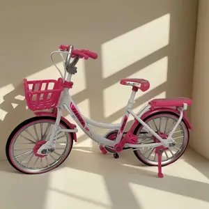 Alloy Bicycle Model Simulation Travel Car Mini Decorative Figurine, Birthday Gift, Realistic Bike Ornament, Perfect Present