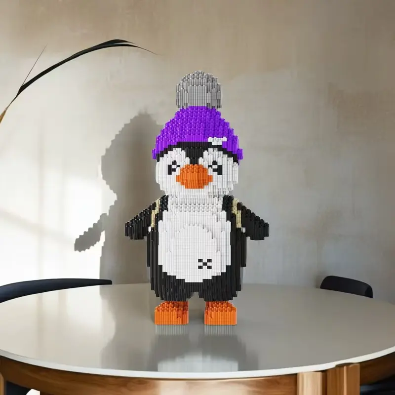 Penguin Design Building Block Sets, 6231pcs/set DIY Buildable Blocks Kit, Desktop Decoration, Ideal Gift for Enthusiasts