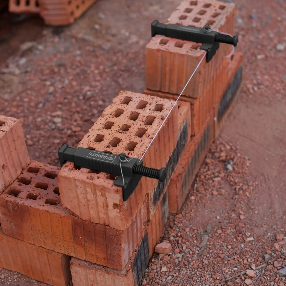 1pc Brick Laying Wire Puller, Mud Hydraulic Wire Puller, Building Wire Rack, Mud Tile Worker Wire Fixer, Small Wire Puller
