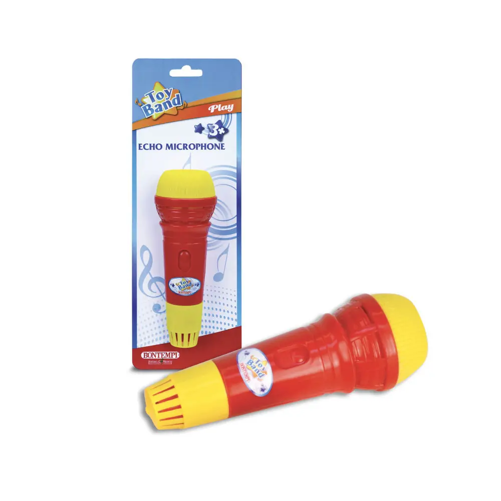 Original Toy OTC410100-3 Bontempi Plastic Playback Echo Microphone, Unisex Musical Toy for Band Play