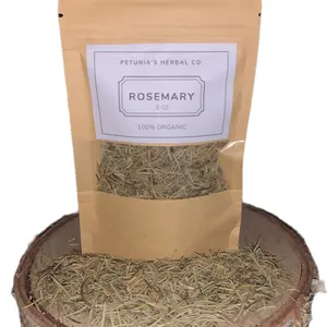 Organic Rosemary Leaves | Dried Organic Rosemary Leaves | Spice and Herb | Spell work | Natural Herbs Flavor Vegetable