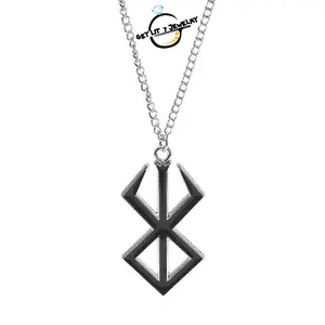 New Hip-Hop Retro Norse Mythology Viking Rune Emblem Pendant Necklace | Hip-Hop Style | Viking Culture | Unisex | Couple Necklaces | Premium Gifts | Fashion Accessories | Party Jewelry | Daily Accessories | Holiday Gifts |