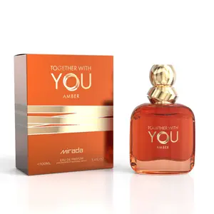 Mirada Together With You Amber EDP For (Men) 3.4FL.OZ 100ML Fragrance Lavender