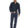 Wrangler Men's Men'S 13Mwz Dark Wash High Rise Rigid Cowboy Cut Straight - 0013Mwz_X7