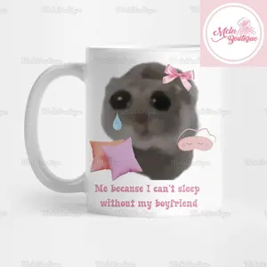 Sad Hamster Mug, e Sad Hamster Mug, Sad Hamster Coffee Mug, Viral Tiktok Meme Mug, Sad Hamster Meme Mug, Funny Mug, Hamster Tea Mug