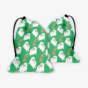 Fluffy Reindeer Dice Bag