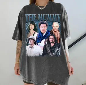 Vintage Brendan Fraser Shirt, Retro 90s Graphic Tee, The Mummy Fan Gift, Rick O'Connell T-shirt
