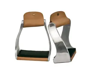 Showman Lightweight Aluminum Twisted Pony Youth Stirrups
