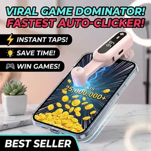 Auto Touch Smart Tapper Auto Clicker for TikTok Live, Rechargeable Adjustable Speed Instant Clicker for Likes & Tasks