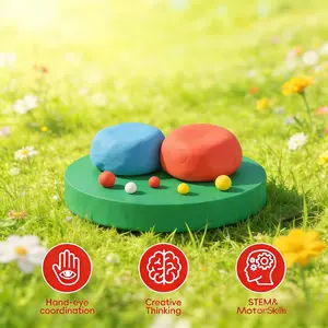 Air Dry Clay Kits for Kids Ultra Light Soft Safe Non Toxic DIY Sculpting Tools Tutorials Creatible Art Crafts Toys Gifts