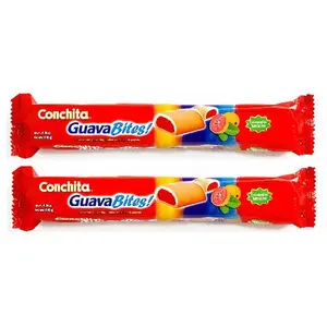 Guava Bites Cookies by Conchita. 4.9 oz. Pack of 2