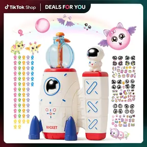 2026 New DIY Animal Balloon Maker set,Space Magic Balloon Craft Kit,Sticker Decorated Balloons Toy,Model bouncy balloon kit multiple sculptures,60 balloons,134 accessories,Party Birthday gifts for boys and girls Dec